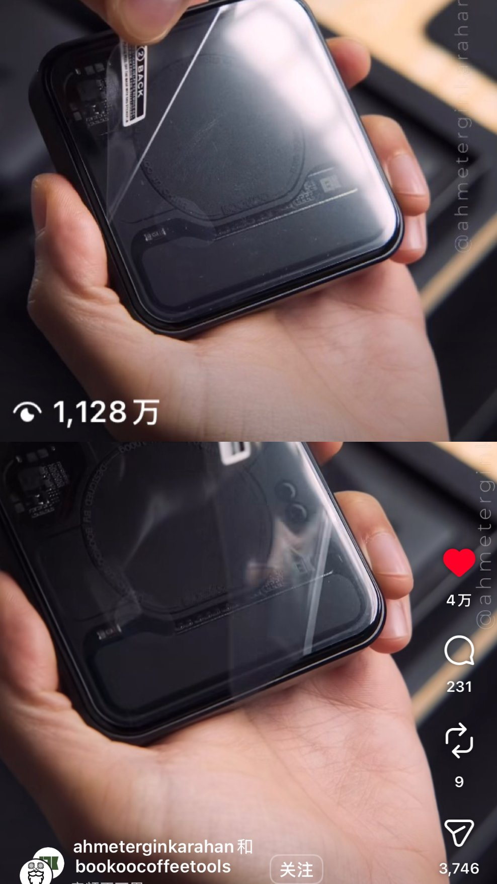 bookoo 不苦咖啡 Ins 高播放量作品数据